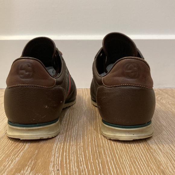 Gucci men’s sneakers 10G / 11 US *Authentic* damaged, pls read! - Picture 5 of 11